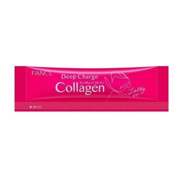 FANCL Deep Charge Collagen Jelly 10 Sticks for 10 Days 3000 mg Peptide Collagen